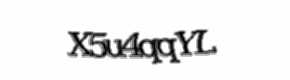 Security check image, please type the characters shown